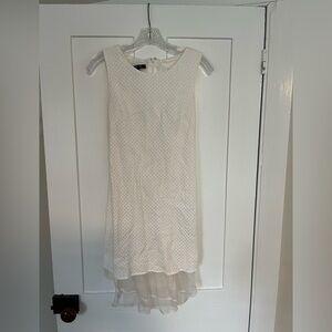 Ivy + Blu White Summer Dress Size 4